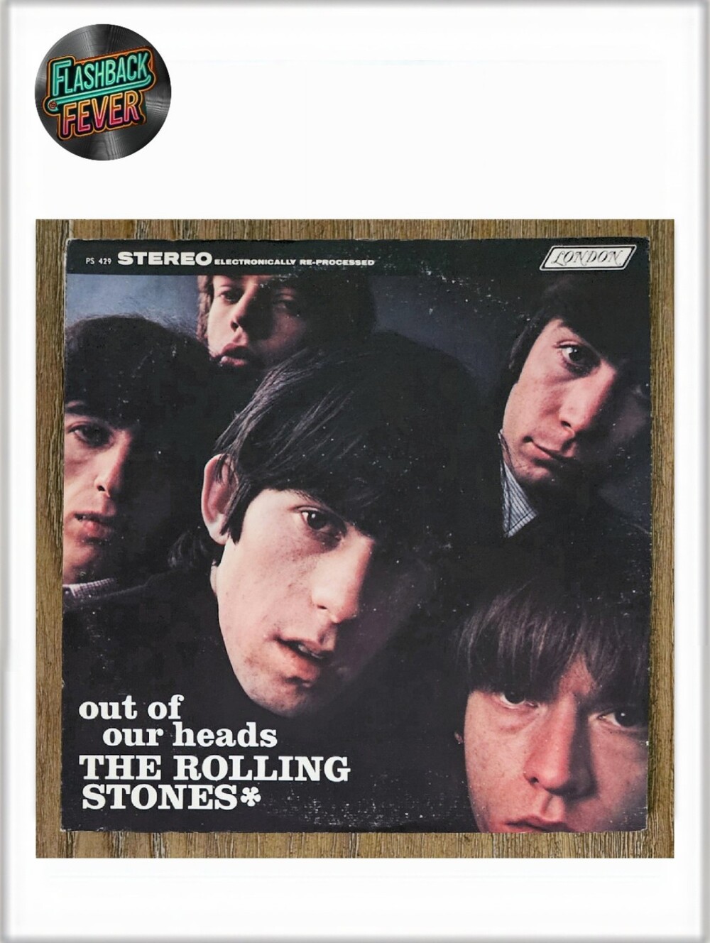 THE ROLLING STONES•Out Of Our Heads•1969 US (#PS 429) AL - Audio Mfg., Repress